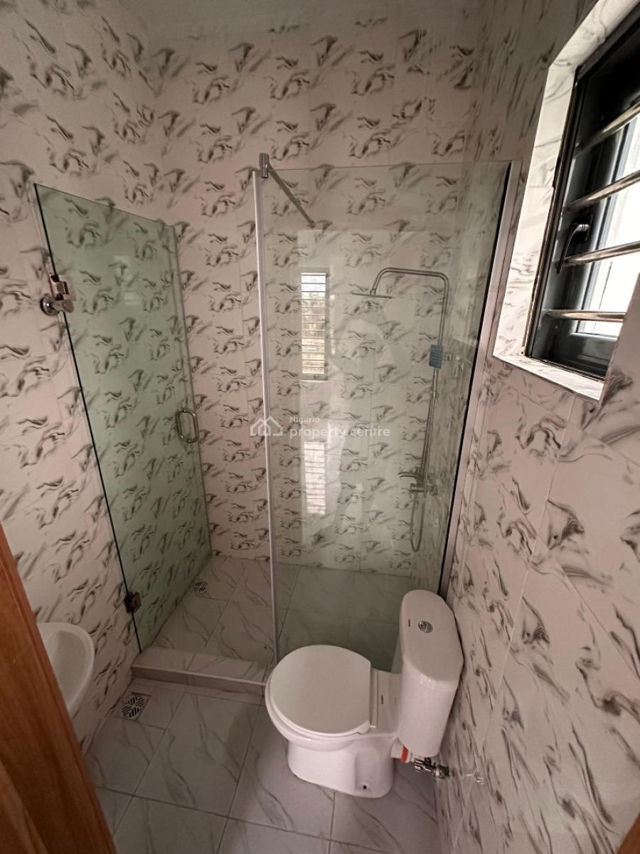 Newly Built Sharp 4bedroom with a Bq Comes with Cctv Cameras, By Abraham Adesanya Side, Ajah, Lagos, Semi-detached Duplex for Sale