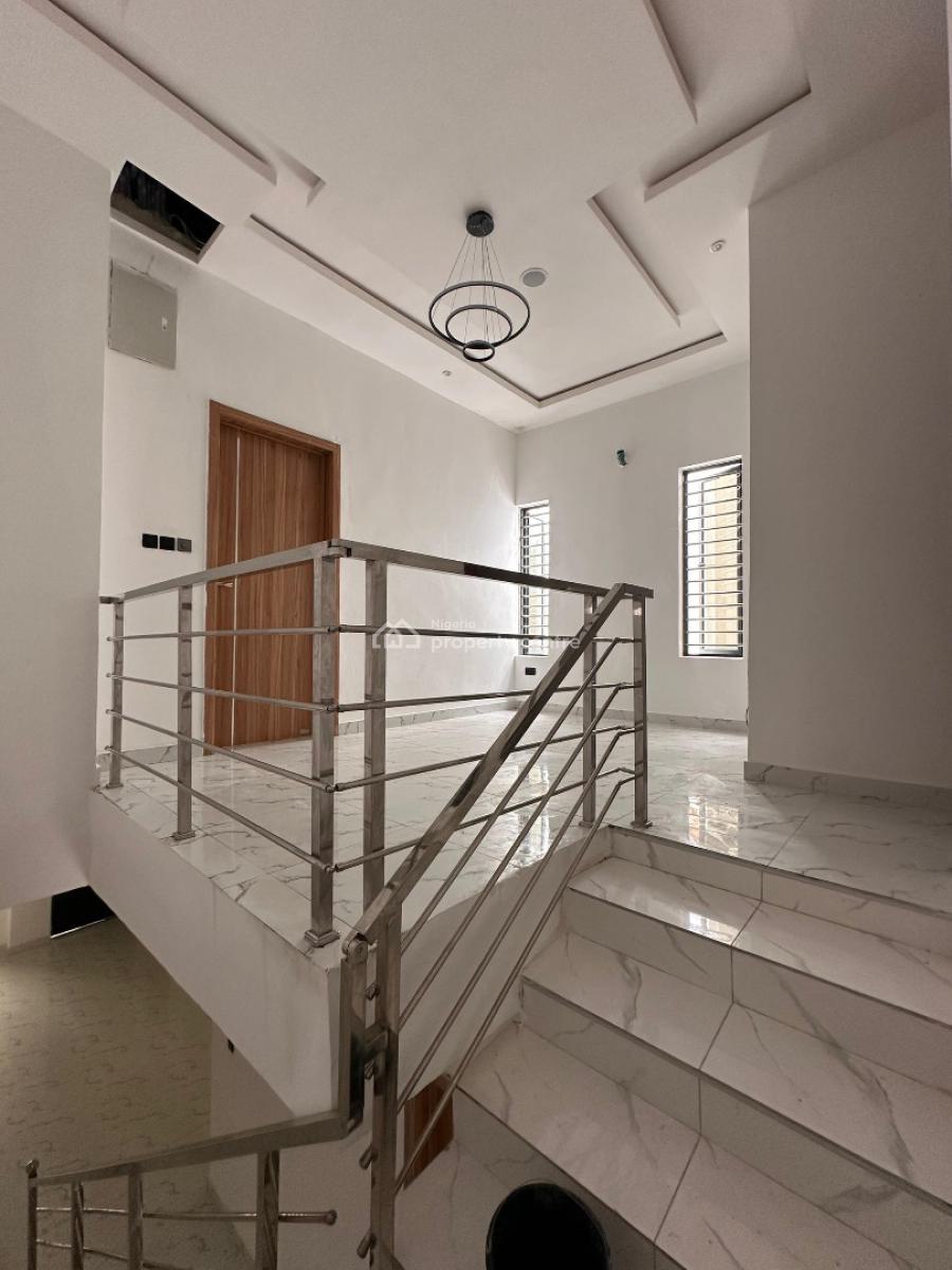 Newly Built Sharp 4bedroom with a Bq Comes with Cctv Cameras, By Abraham Adesanya Side, Ajah, Lagos, Semi-detached Duplex for Sale