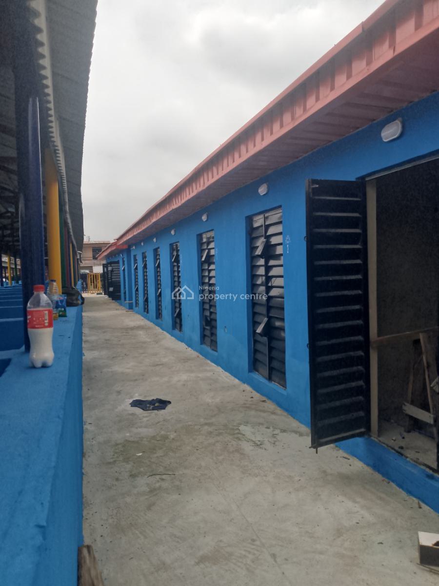Very Spacious and Newly Built Shops, Ilaje Mobile Road, Ajah, Lagos, Shop for Sale