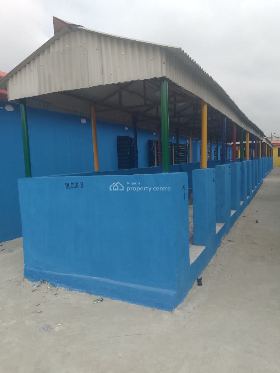 Very Spacious and Newly Built Shops, Ilaje Mobile Road, Ajah, Lagos, Shop for Sale