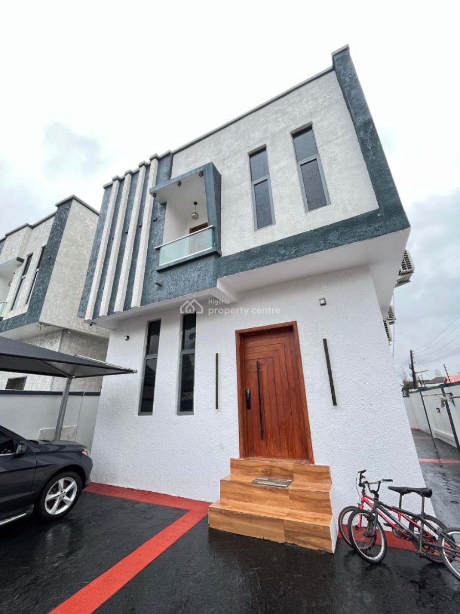 Newly Built Neatly Furnished 4 Bedroom Semi Detached Duplex, Agungi East Estate, Osapa, Lekki, Lagos, Semi-detached Duplex for Sale