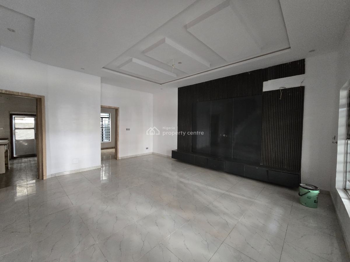 Nicely Finished and Well Located Serviced 4 Bedroom Terrace Duplex, Riverside Estate, Chevron Toll Gate, Lekki, Lagos, Terraced Duplex for Sale