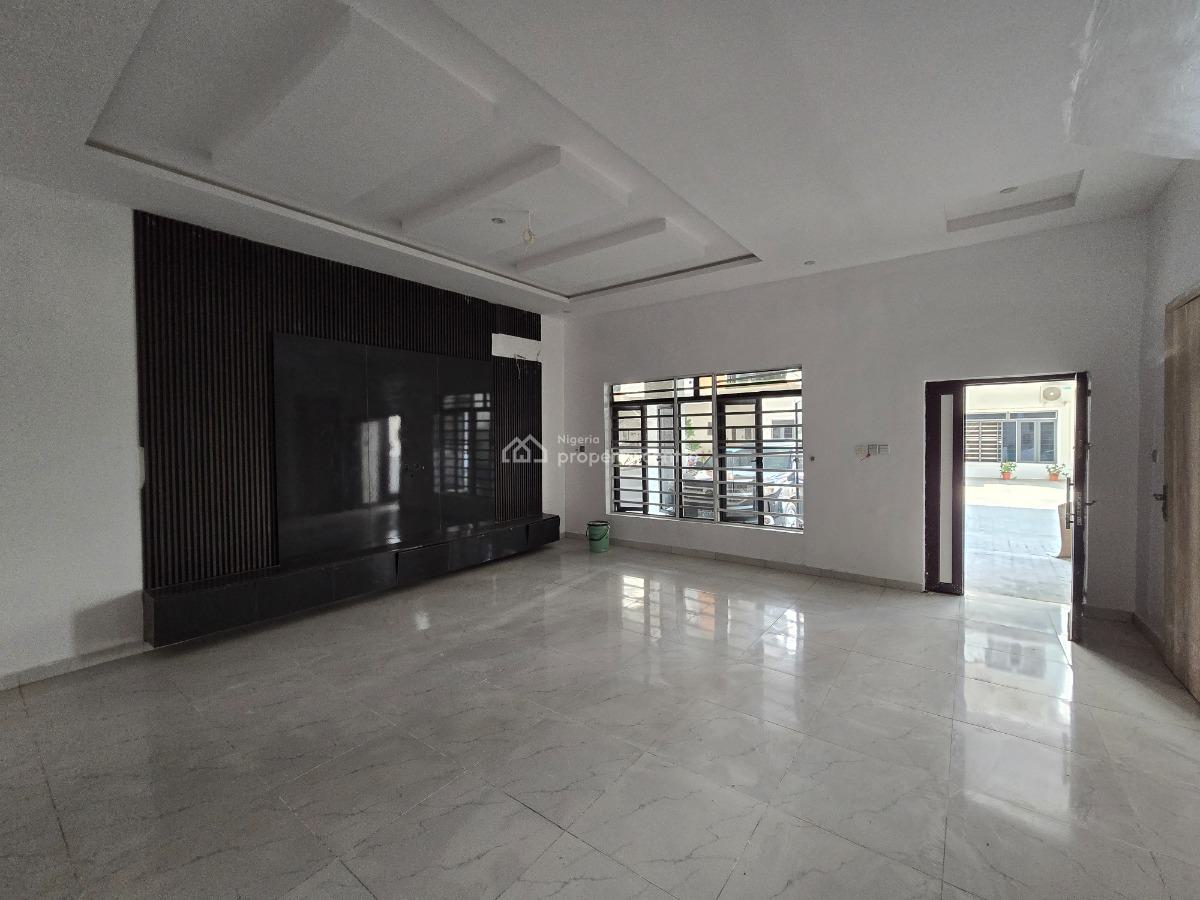 Nicely Finished and Well Located Serviced 4 Bedroom Terrace Duplex, Riverside Estate, Chevron Toll Gate, Lekki, Lagos, Terraced Duplex for Sale