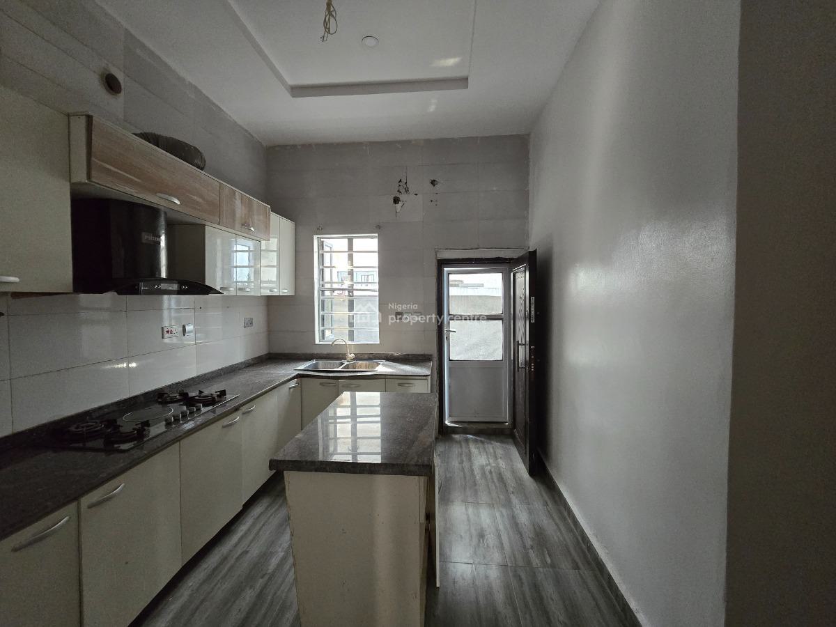 Nicely Finished and Well Located Serviced 4 Bedroom Terrace Duplex, Riverside Estate, Chevron Toll Gate, Lekki, Lagos, Terraced Duplex for Sale
