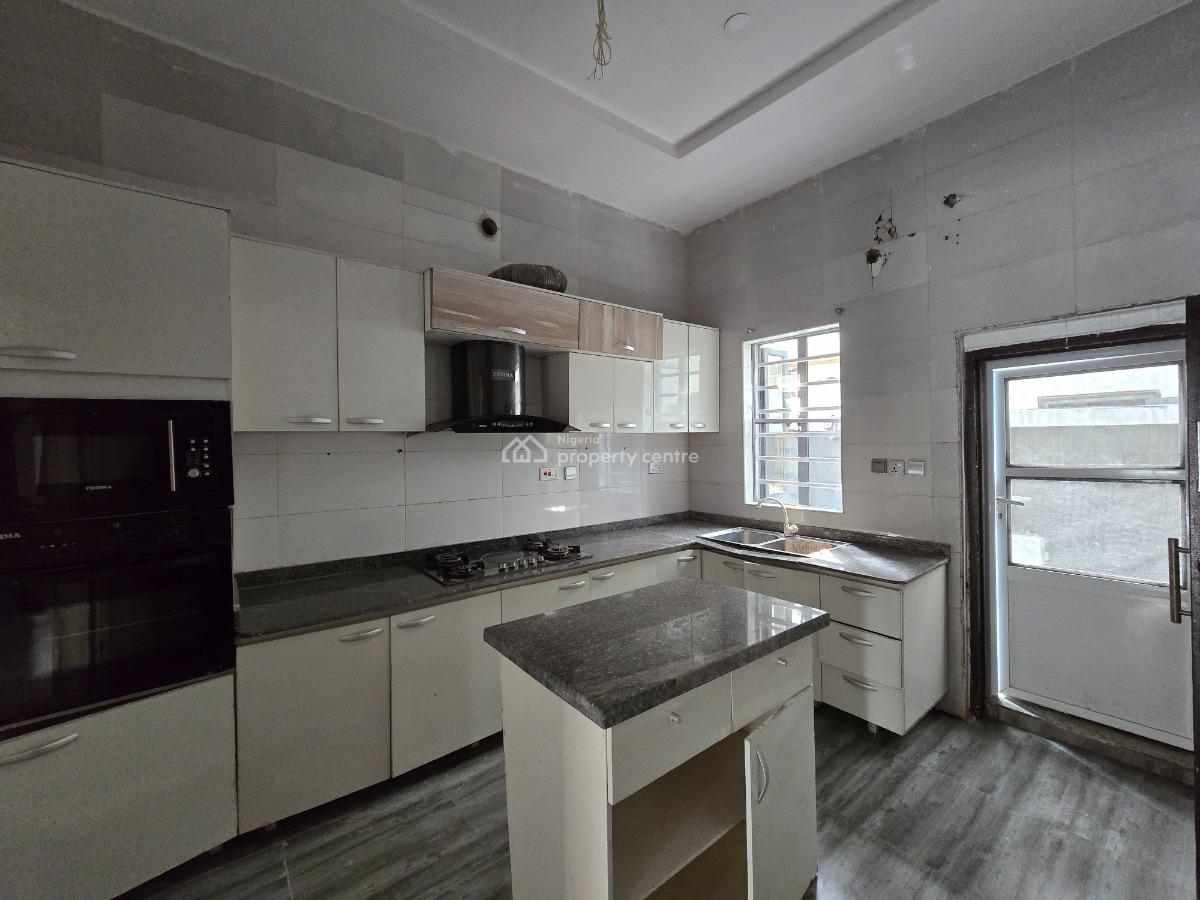 Nicely Finished and Well Located Serviced 4 Bedroom Terrace Duplex, Riverside Estate, Chevron Toll Gate, Lekki, Lagos, Terraced Duplex for Sale