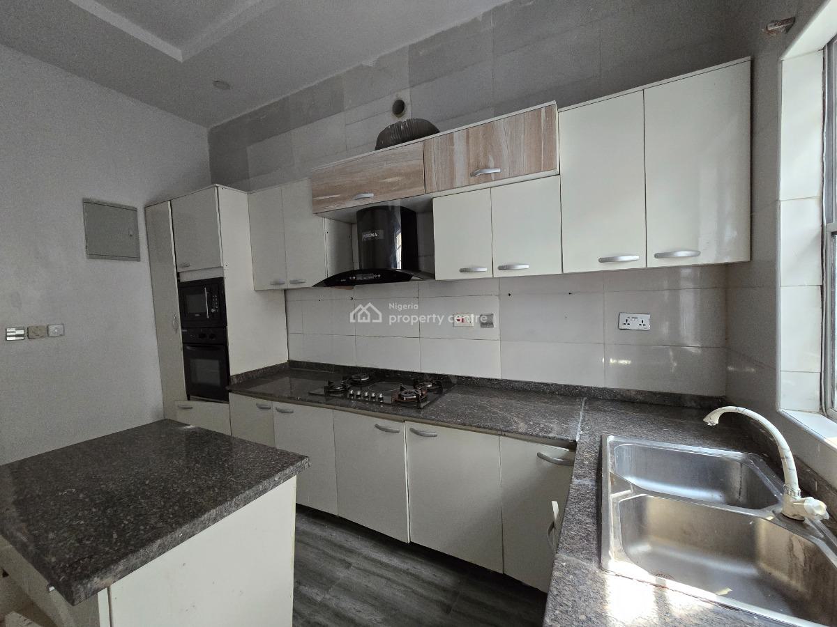 Nicely Finished and Well Located Serviced 4 Bedroom Terrace Duplex, Riverside Estate, Chevron Toll Gate, Lekki, Lagos, Terraced Duplex for Sale