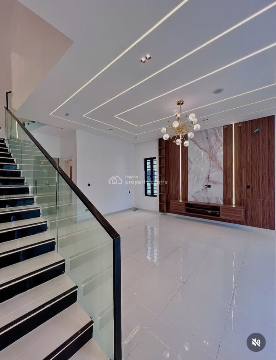 Newly Finished 4 Bedroom Luxury Duplex with Bq and Self Compound, Lekki Palm City, Ajah, Lagos, Semi-detached Duplex for Sale