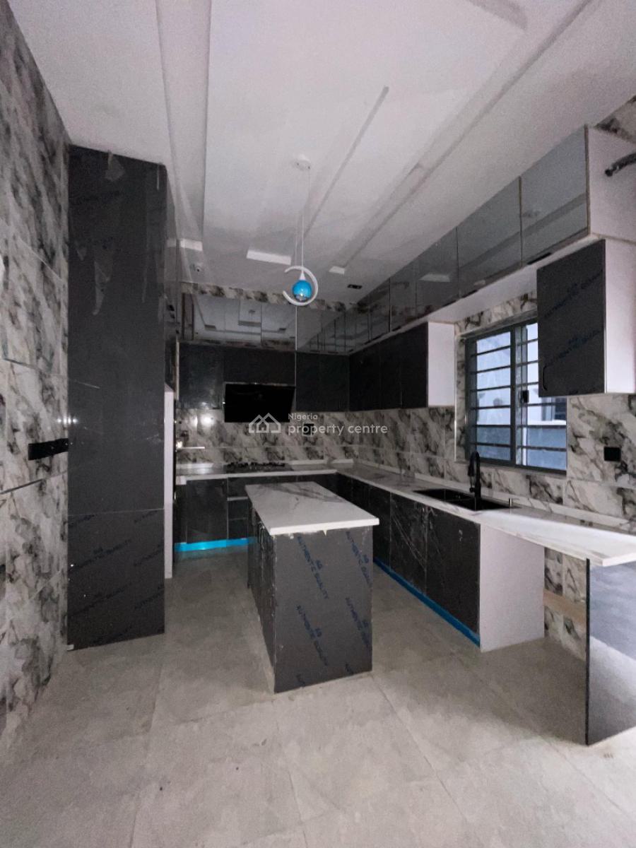 4bedroom Semi Detached Duplex with a Bq, Chevron, Lekki, Lagos, Semi-detached Duplex for Sale