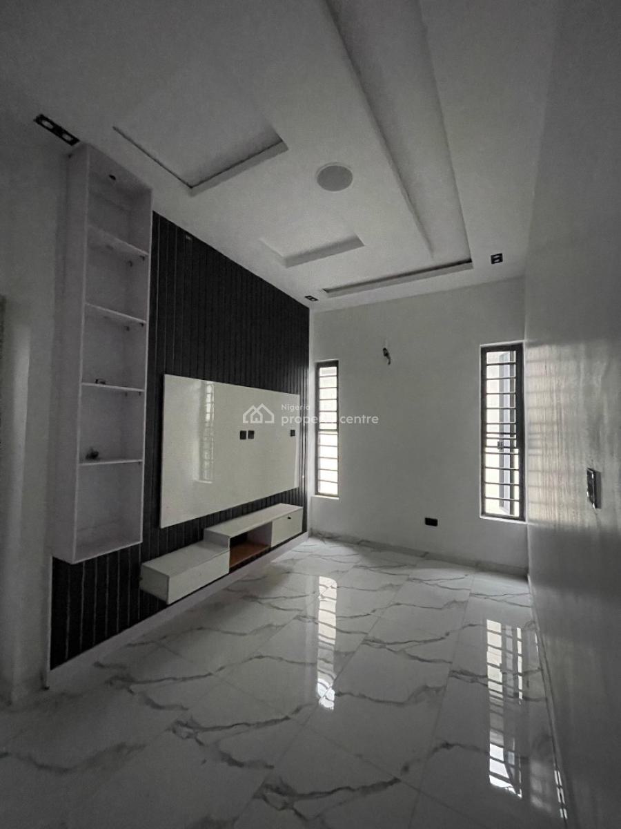 4bedroom Semi Detached Duplex with a Bq, Chevron, Lekki, Lagos, Semi-detached Duplex for Sale
