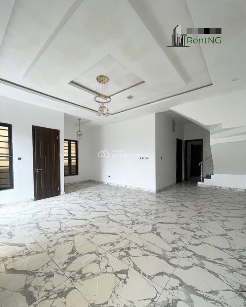 Well Spacious 4 Bedroom Fully Detached Duplex with Bq, Orchid,lekki, Lekki, Lagos, Detached Duplex for Rent
