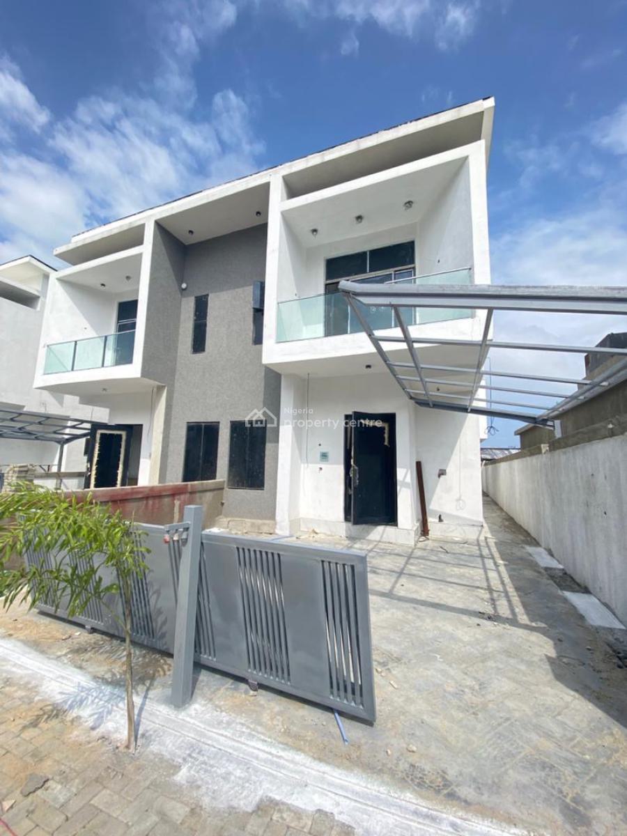 a Dreamy 4 Bedroom Semi-detached Duplex with Bq, Chevron Toll Gate, Orchid Road, Lekki, Lagos, Semi-detached Duplex for Sale