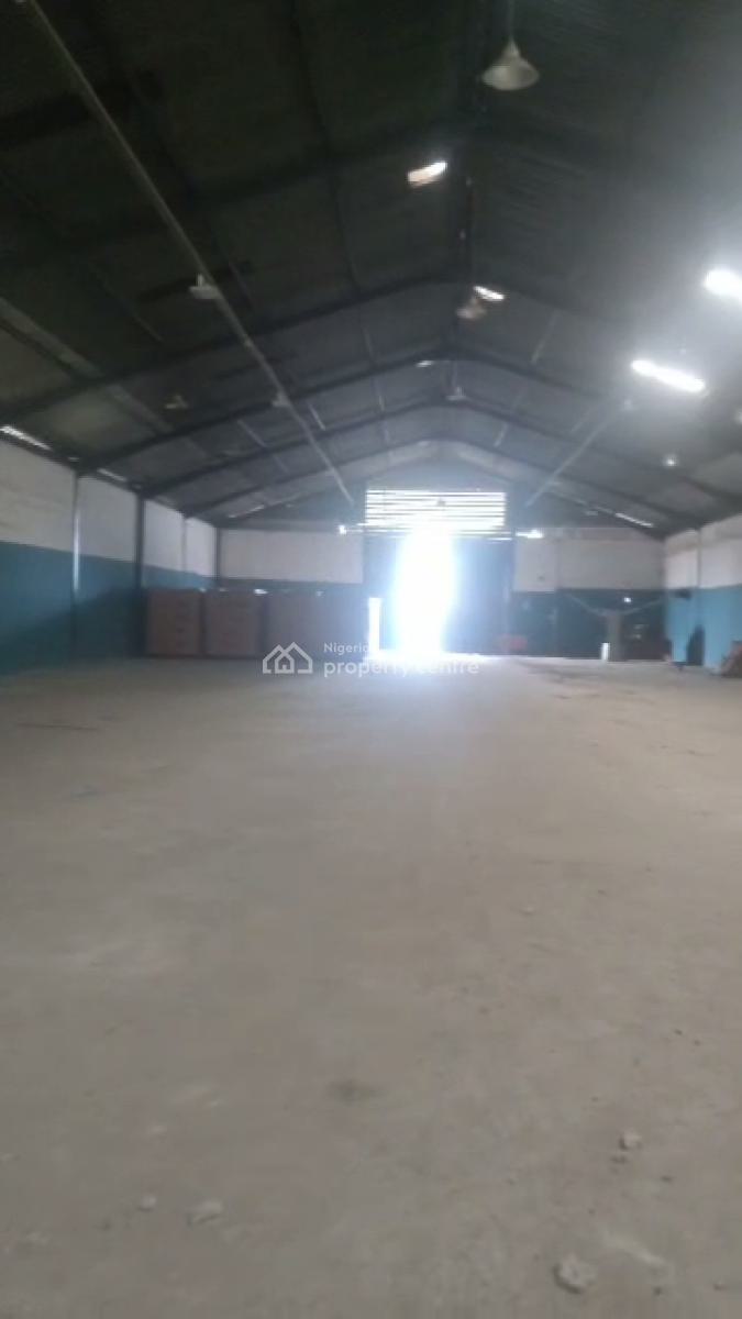 1000sqmt Self Compound Warehouse, Ogba Industrial Estate, Ogba, Ikeja, Lagos, Warehouse for Rent