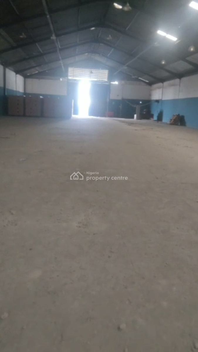 1000sqmt Self Compound Warehouse, Ogba Industrial Estate, Ogba, Ikeja, Lagos, Warehouse for Rent