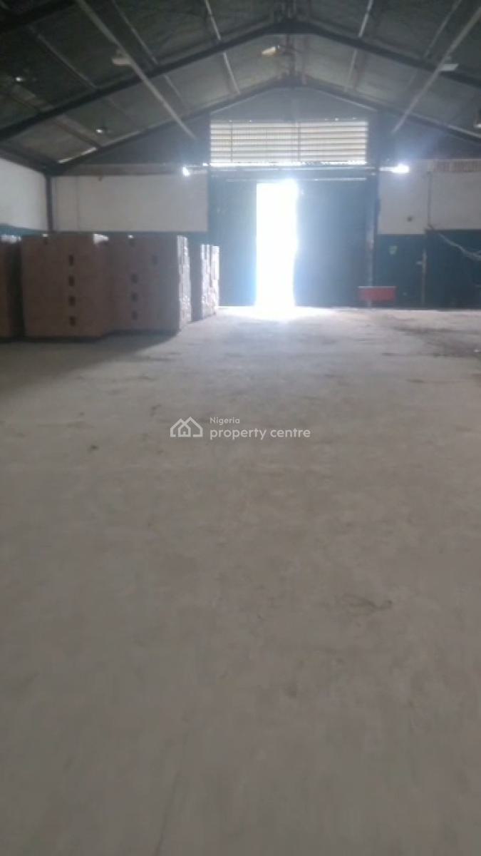 1000sqmt Self Compound Warehouse, Ogba Industrial Estate, Ogba, Ikeja, Lagos, Warehouse for Rent