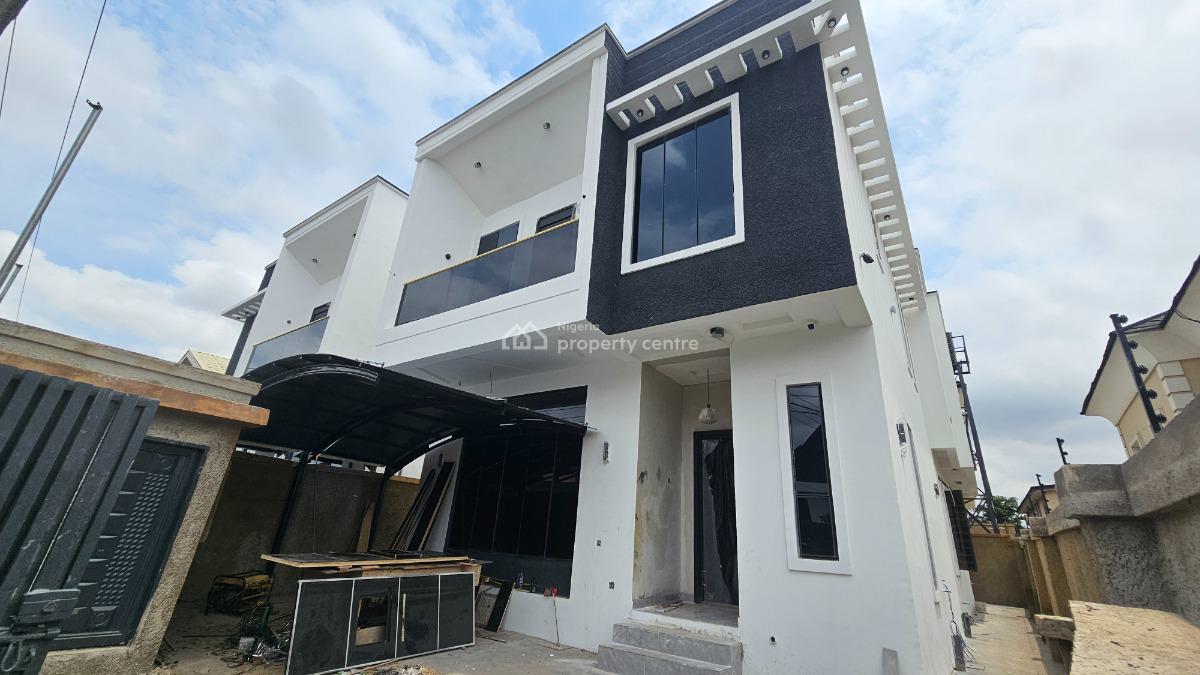 Magnificently Built 5 Bedroom Detached Duplex with a Room Bq, Omole Phase 2, Ikeja, Lagos, Detached Duplex for Sale