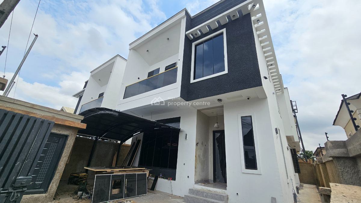 Magnificently Built 5 Bedroom Detached Duplex with a Room Bq, Omole Phase 2, Ikeja, Lagos, Detached Duplex for Sale