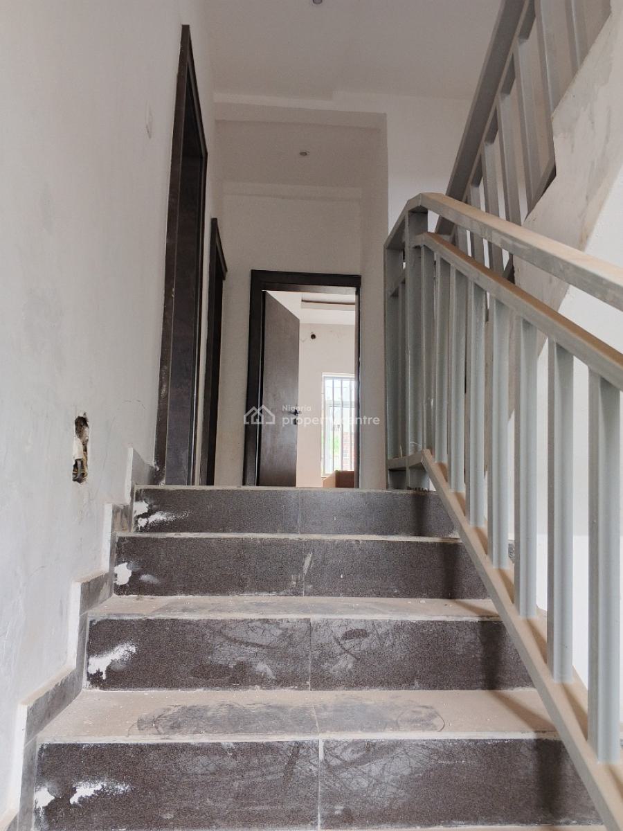 Partially Furnished 4 Bedroom Terrace Duplex with Bq, Guzape District, Abuja, Terraced Duplex for Rent