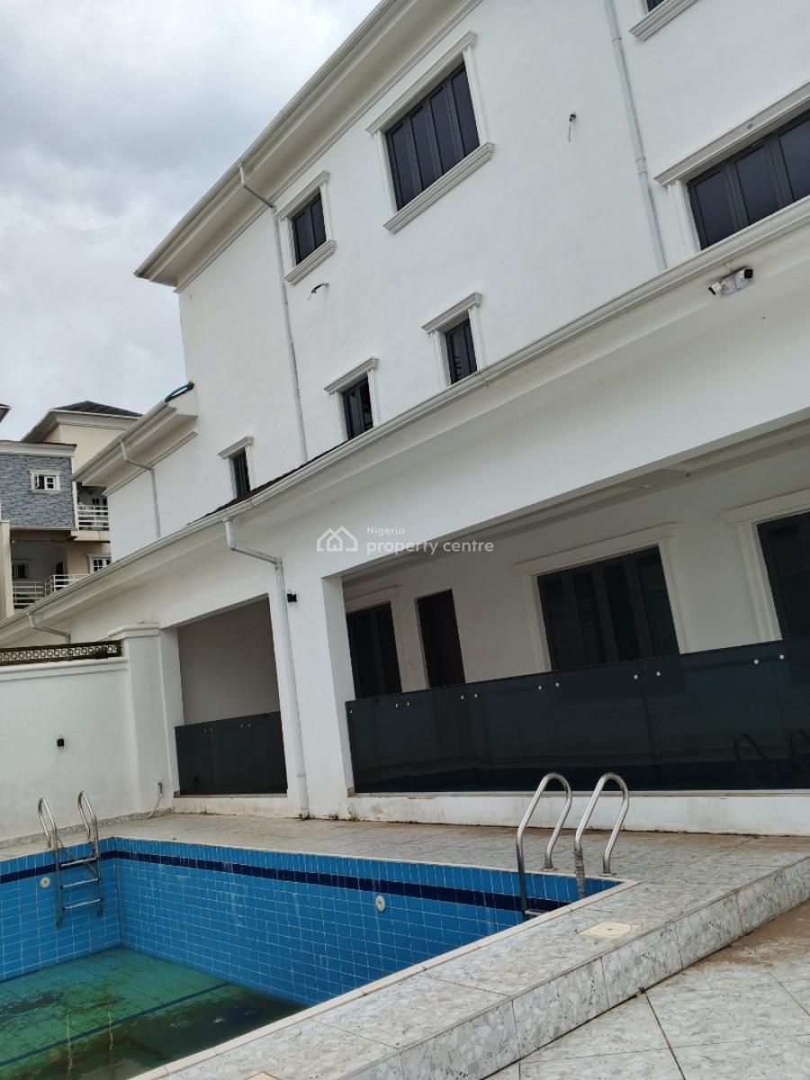 Luxury Newly Built 7 Bedroom Fully Detached Duplex with Bq., Guzape District, Abuja, Detached Duplex for Sale