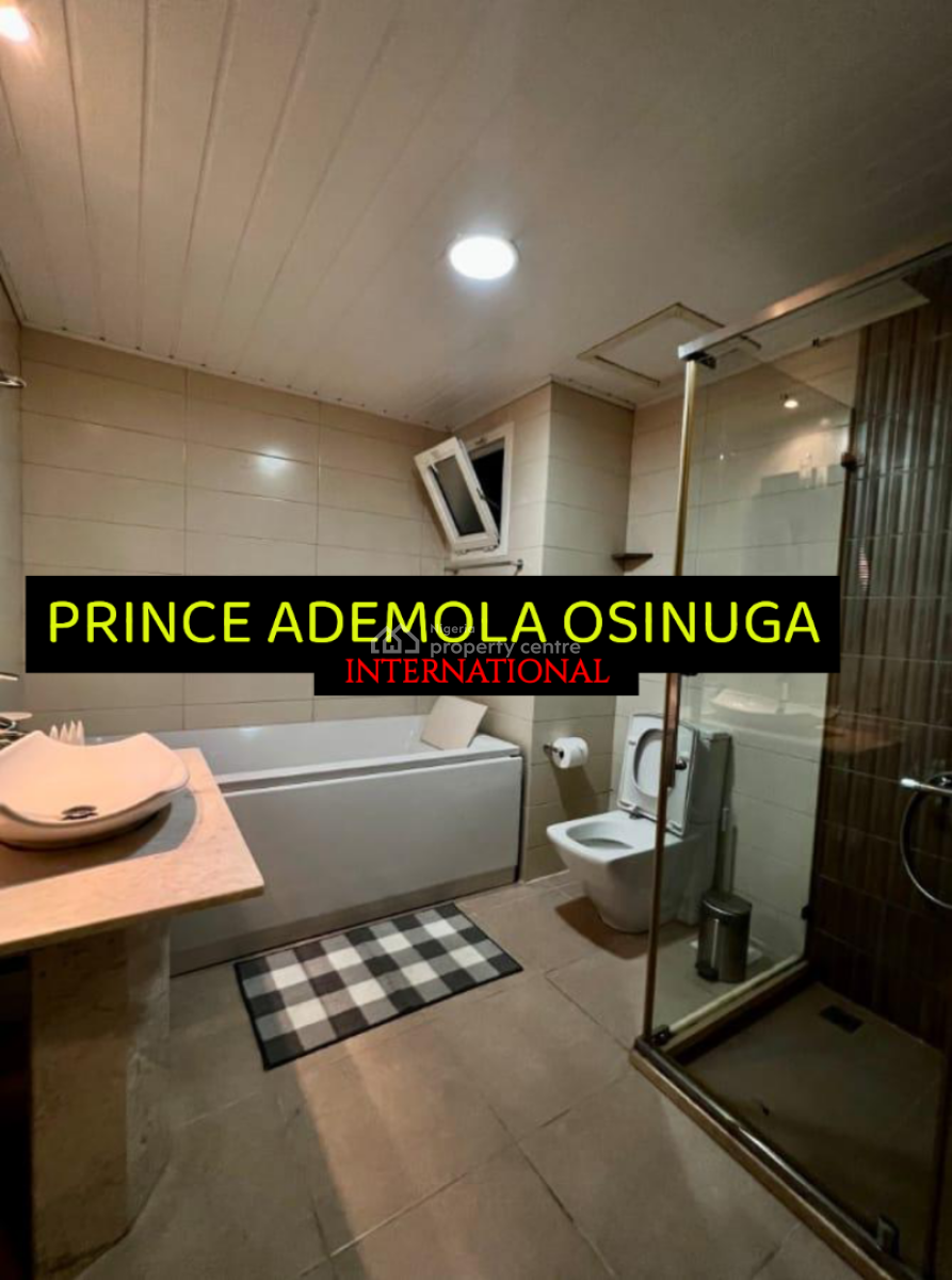 Furnished 3 Bedroom Apartment +bq+pool+gym+squash Etc, Off Banana Island Road Ikoyi, Ikoyi, Lagos, Flat / Apartment for Rent