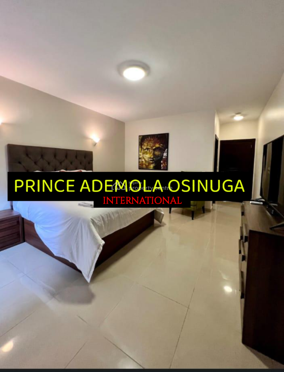 Furnished 3 Bedroom Apartment +bq+pool+gym+squash Etc, Off Banana Island Road Ikoyi, Ikoyi, Lagos, Flat / Apartment for Rent