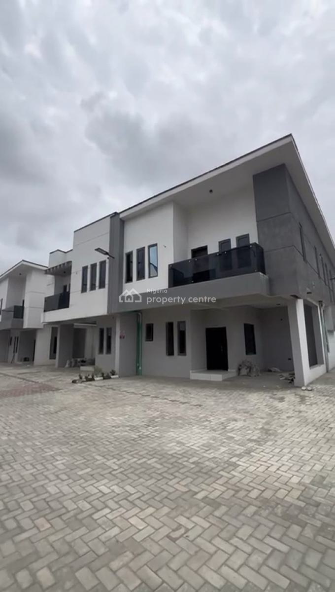 Fully Serviced 4bedroom Semi-detached Duplex, Lekki Palm City, Ado, Ajah, Lagos, Semi-detached Duplex for Rent