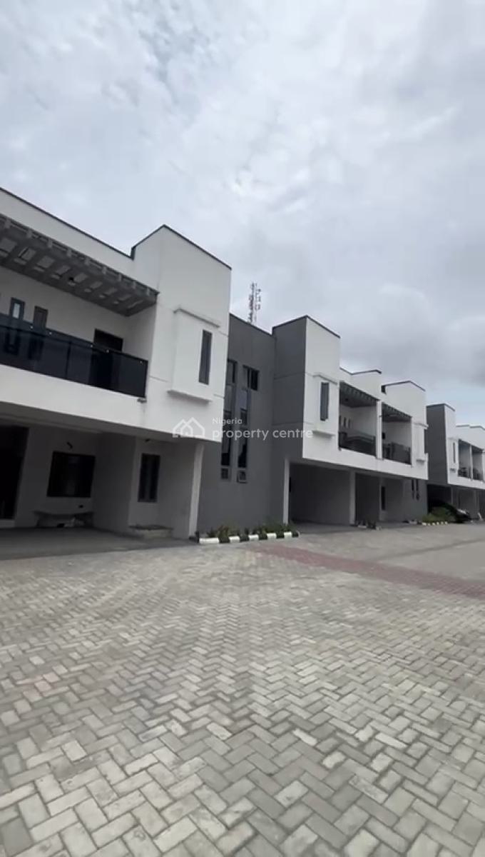 Fully Serviced 4bedroom Semi-detached Duplex, Lekki Palm City, Ado, Ajah, Lagos, Semi-detached Duplex for Rent