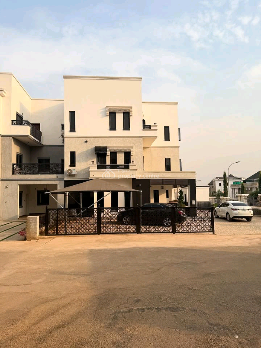 Brand New 5bedrooms Simi - Detached Duplex Fenced with a Room Boys Qua, Katampe Extension, Katampe, Abuja, House for Sale