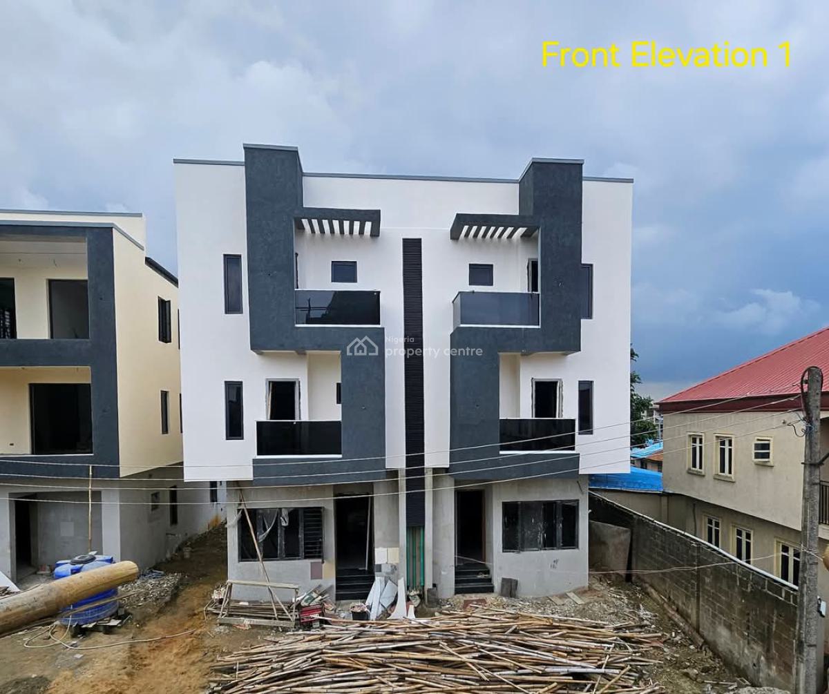 2wings of 4bedroom Duplex Plus 1room Boys Quarter, Coker Estate Off Awolowo Way, Ikeja, Lagos State, Alausa, Ikeja, Lagos, Semi-detached Duplex for Sale