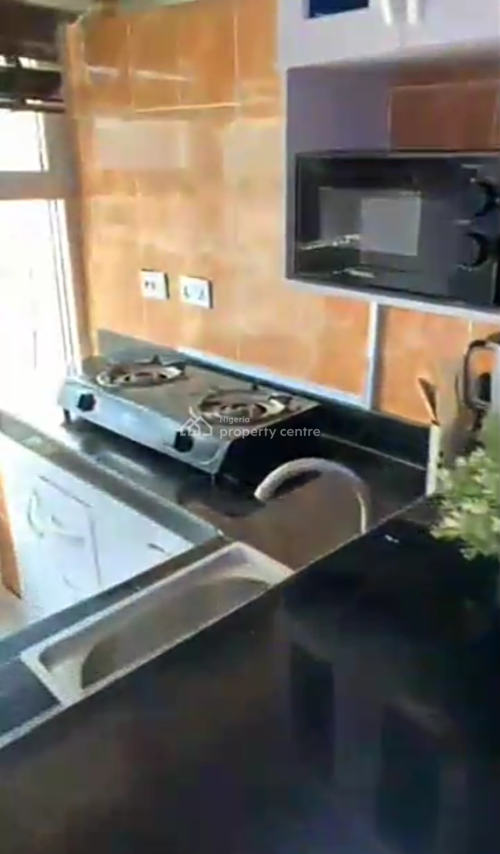 Serviced Partly Furnished 1 Bed with Balcony and Ocean View( Video Is, Ikate Elegushi, Lekki Phase 1, Lekki, Lagos, Mini Flat (room and Parlour) for Rent