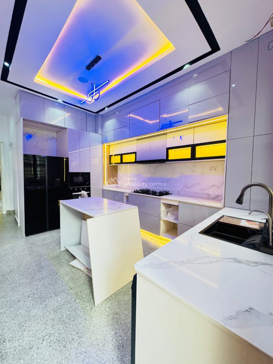 Luxury 5 Bedroom Fully Detached House + Bq, Chevron Drive Lekki, Lekki Phase 2, Lekki, Lagos, Detached Duplex for Sale