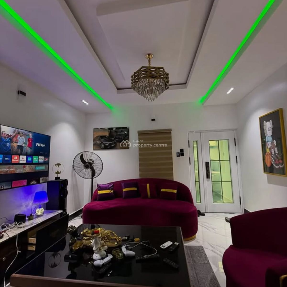 Semi-furnished Smart 4 Units of 2bedrooms Duplexes, Majesty Estate Nta, Port Harcourt, Rivers, Semi-detached Duplex for Sale