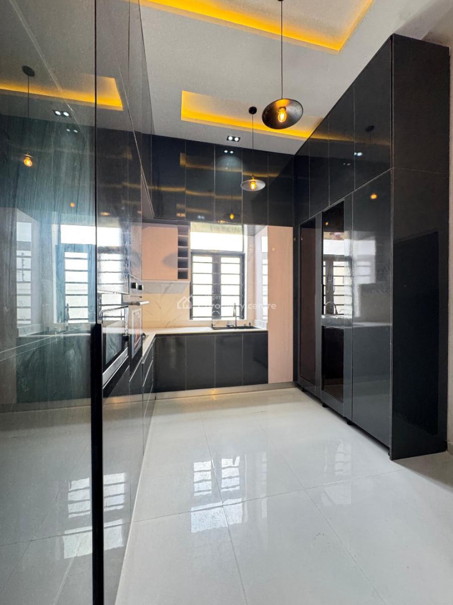 Contemporary 4 Bedroom Detached Duplex with Bq in a Secured Location, Ajah, Lagos, Detached Duplex for Sale