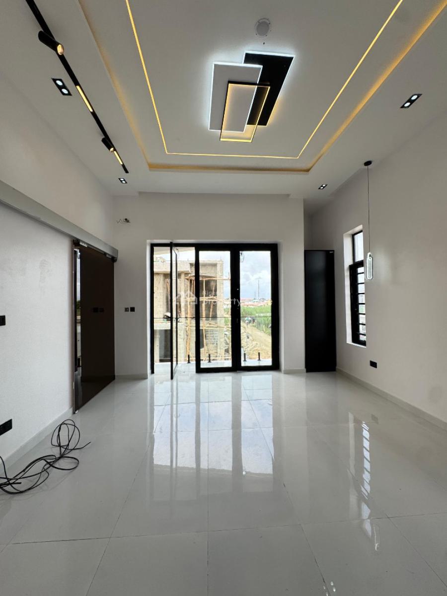 Contemporary 4 Bedroom Detached Duplex with Bq in a Secured Location, Ajah, Lagos, Detached Duplex for Sale