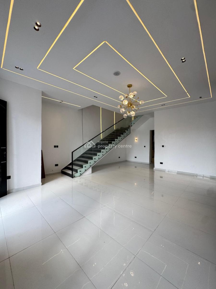 Stunning 4 Bedroom Semi-detached Duplex with a Bq & Private Compound, Ajah, Lagos, Semi-detached Duplex for Sale