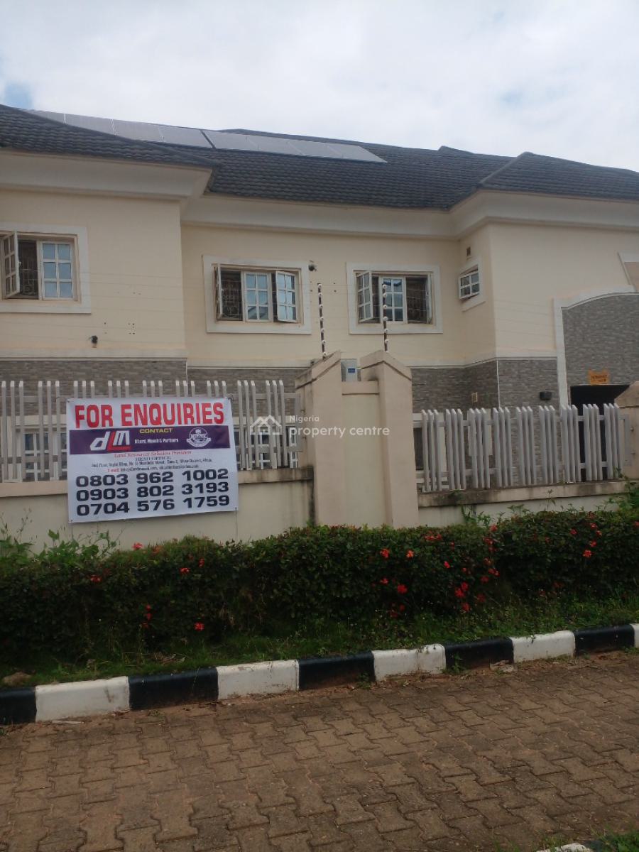 Luxury 4 Bedroom Semi Detached Duplex with Bq, 16, Mamman Kantagora Street, Katampe Extension, Katampe, Abuja, Detached Duplex for Rent