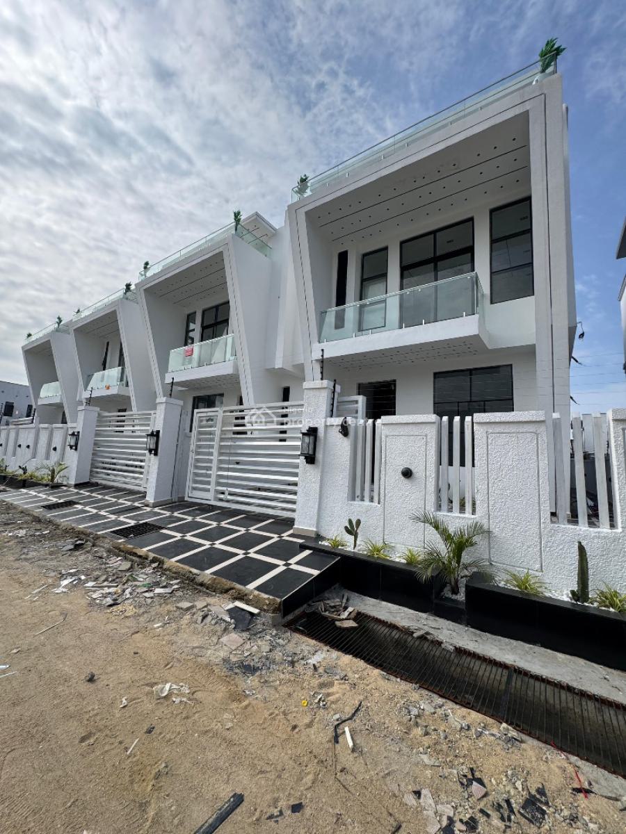 Stunning 4 Bedroom Semi-detached Duplex with a Bq, Ajah, Lagos, Semi-detached Duplex for Sale