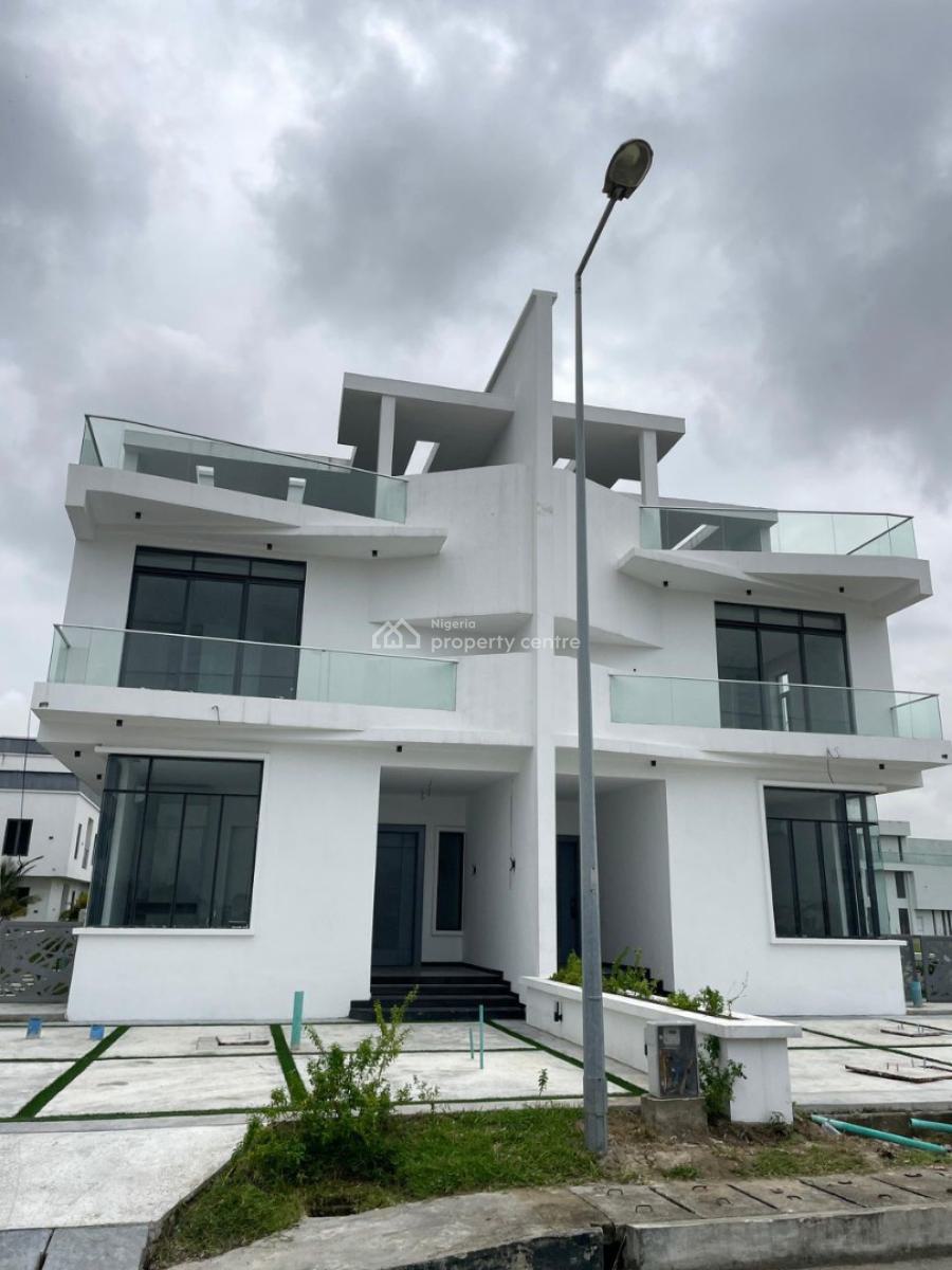 5 Bedrooms Semi Detached and Bq with Swimming, Cowrie Creek Ikate, Ikate Elegushi, Lekki, Lagos, Semi-detached Duplex for Sale