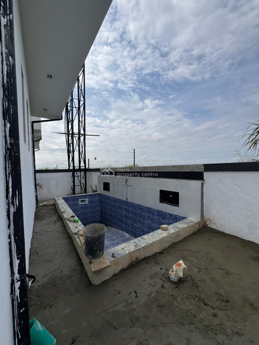 Stunning 5  Bedroom Detached Duplex with a Bq  & Pool, Ajah, Lagos, Detached Duplex for Sale