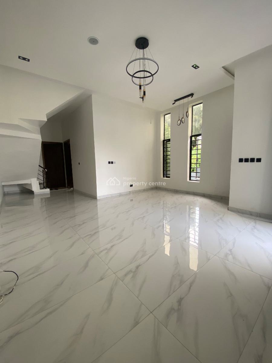 Luxury New 4bed Wt Bq in a Secured Estate, By Lagos Business School,ajah Lagos, Ajah, Lagos, Semi-detached Duplex for Sale