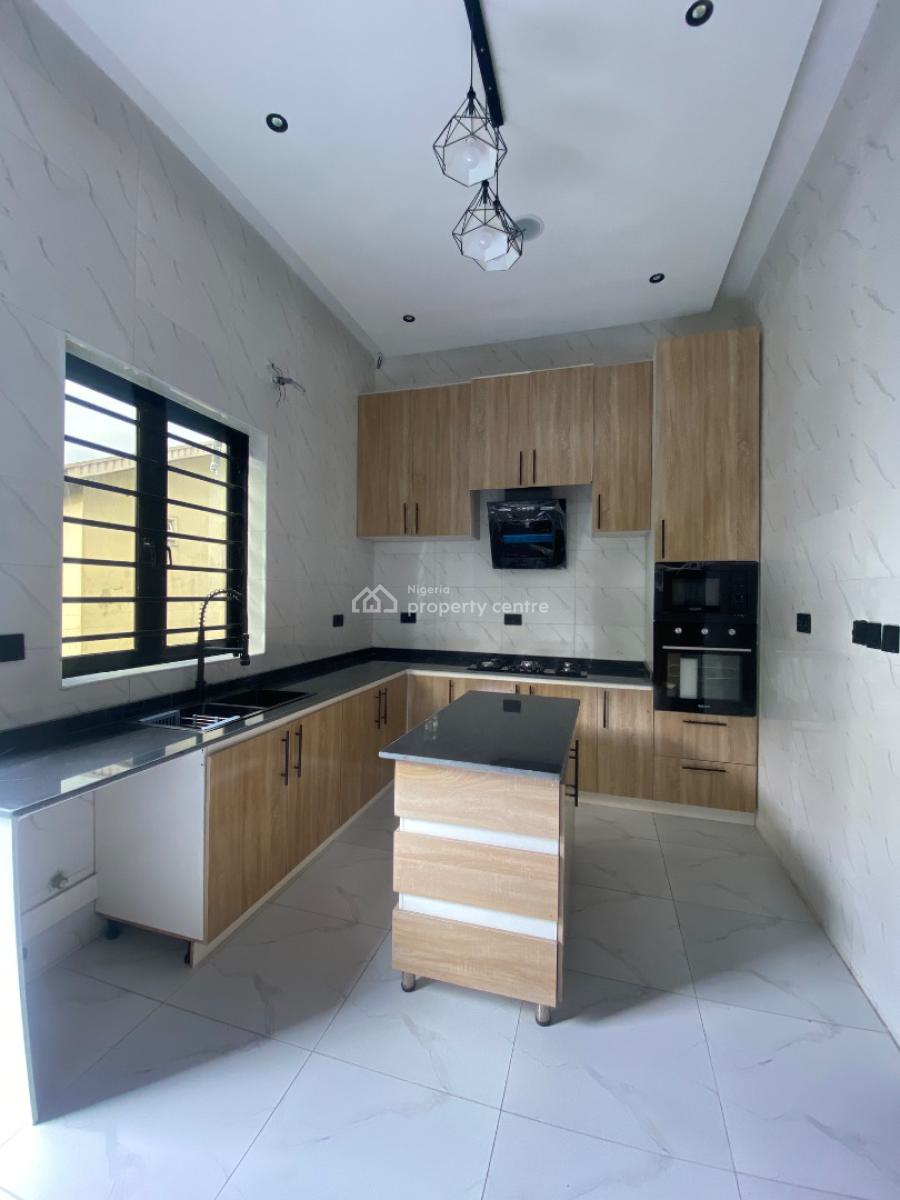 Luxury New 4bed Wt Bq in a Secured Estate, By Lagos Business School,ajah Lagos, Ajah, Lagos, Semi-detached Duplex for Sale