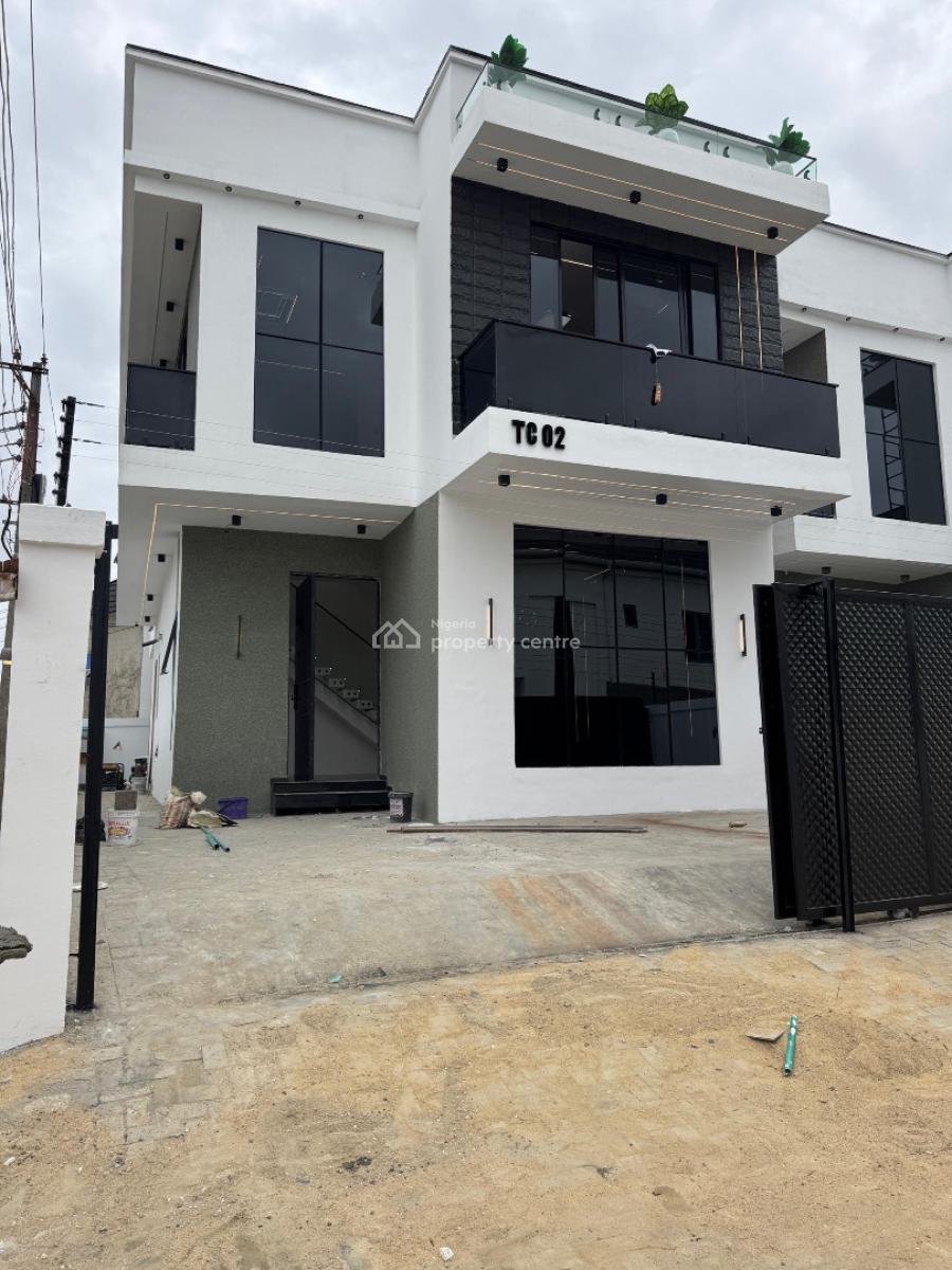 Contemporary 4 Bedroom  Fully Detached Duplex in a Secured Location, Ajah, Lagos, Detached Duplex for Sale