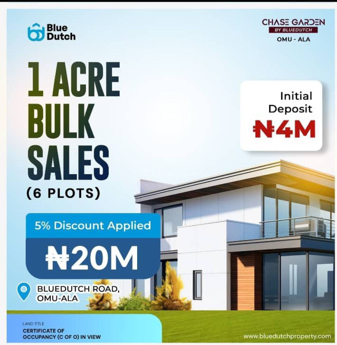 Freehold Land, Omu Ala, Epe, Lagos, Mixed-use Land for Sale