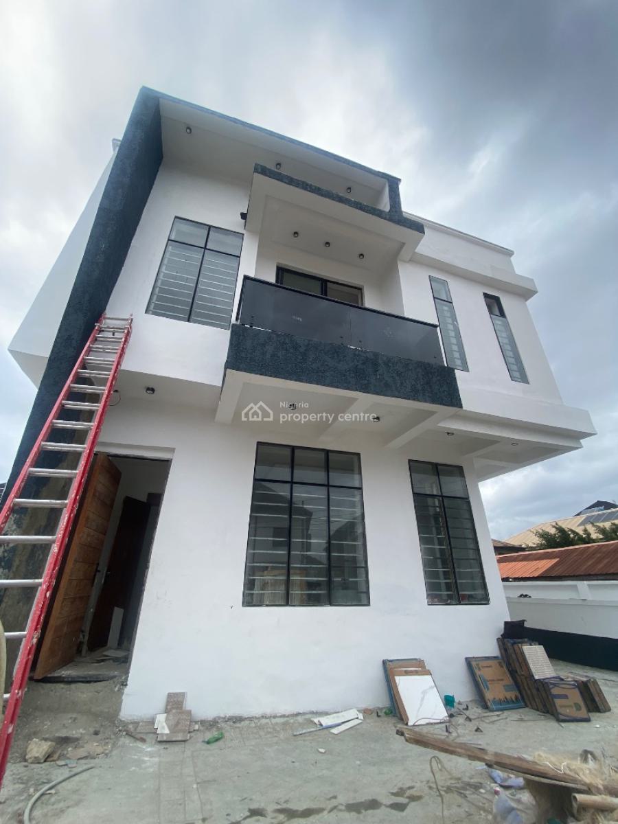 Luxury 4bed with Bq in a Secured Estate with Light &secrty, By Lagos Business School,ajah Lagos, Ajah, Lagos, Detached Duplex for Sale