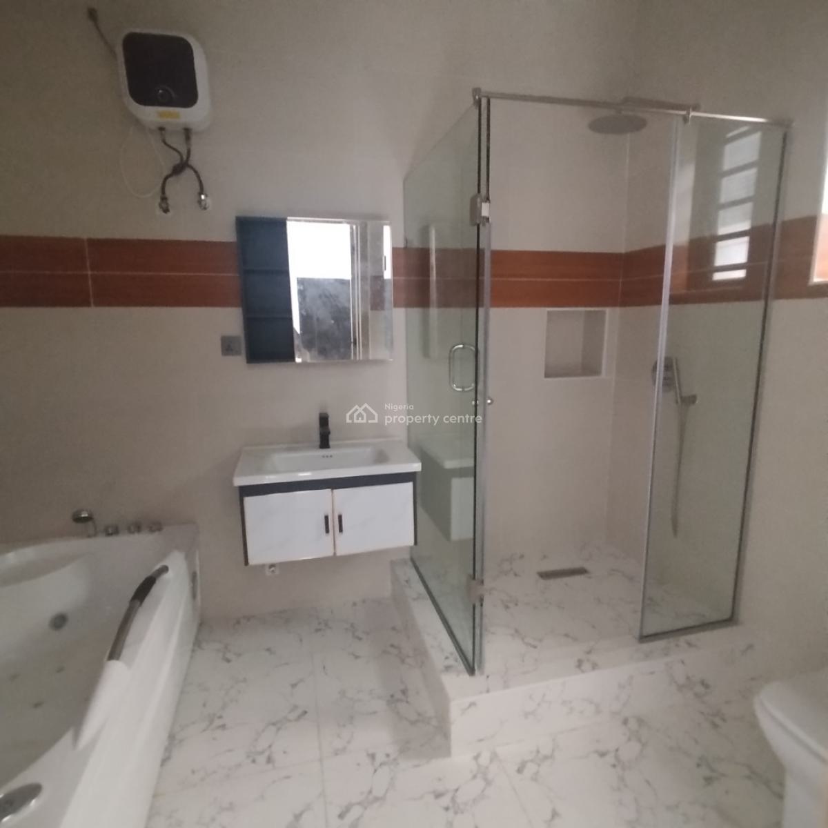 Nice 4 Bedroom Terrace Duplex, Mobil Road, Ajah, Lekki Expressway, Lekki, Lagos, Terraced Duplex for Rent