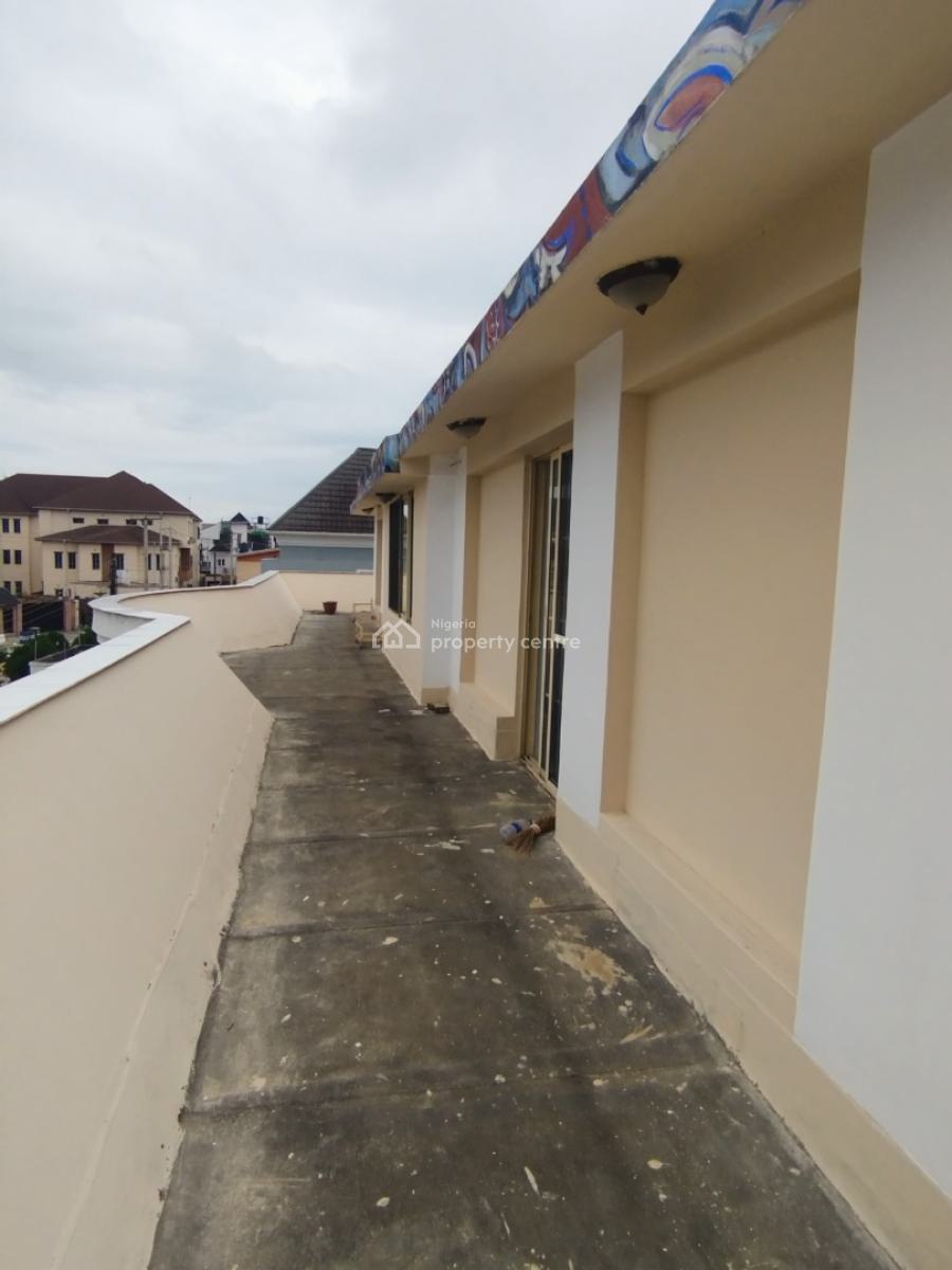 Newly Renovated 5-bedroom Penthouse with Wrap-around Balcony, Off Hakeem Dickson, Lekki Phase 1, Lekki, Lagos, Flat / Apartment for Rent