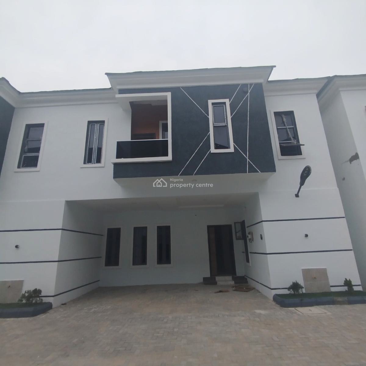 Brand New 4bedroom Terrace Duplex, Mobil Road, Lekki Expressway, Lekki, Lagos, Terraced Duplex for Sale