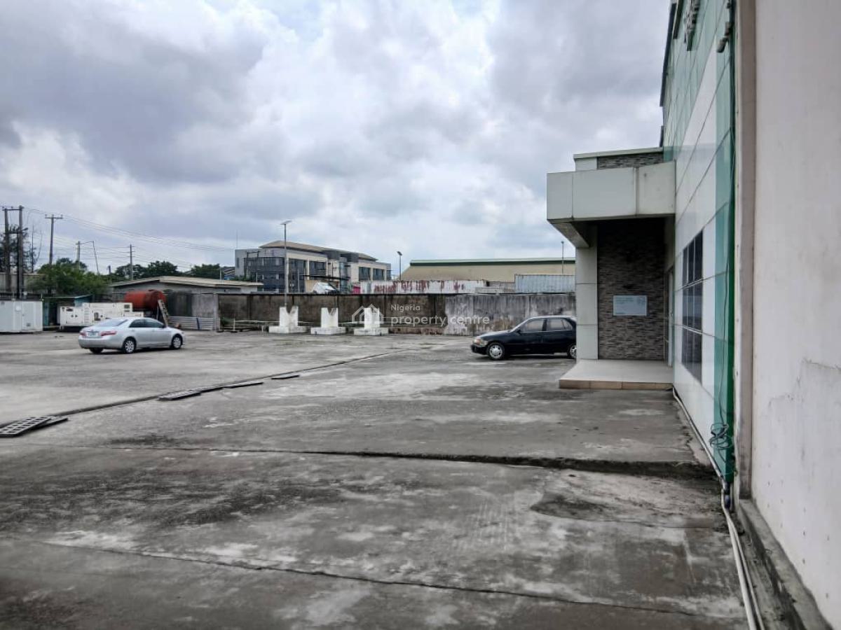1, 300 Sqmt Open Office Space with Warehouse, Off Oba Akran, Ikeja, Lagos, Office Space for Rent