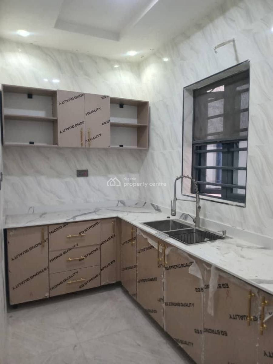 a Brand New 2 Bedroom with The Pop, Kitchen Cabinet in an Estate, Badore, Ajah, Lagos, Flat / Apartment for Rent