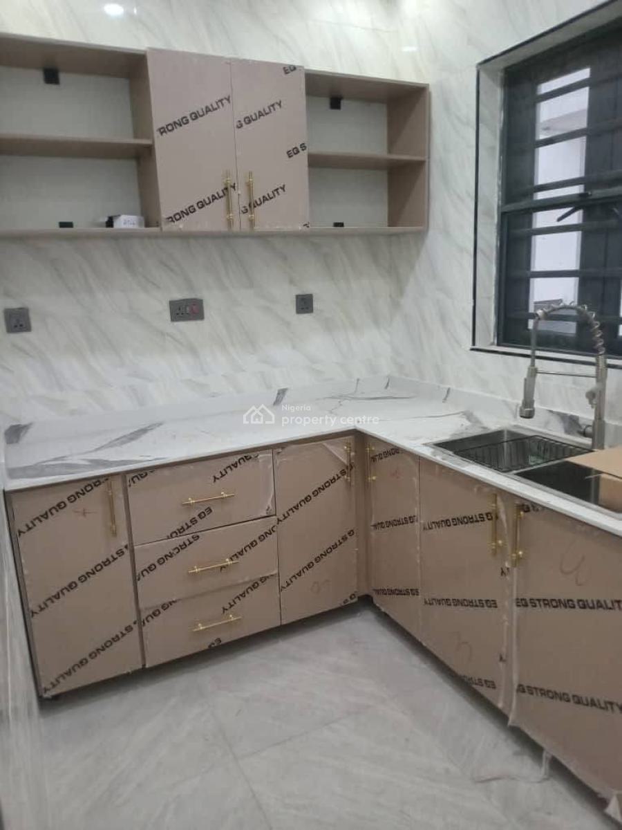 a Brand New 2 Bedroom with The Pop, Kitchen Cabinet in an Estate, Badore, Ajah, Lagos, Flat / Apartment for Rent
