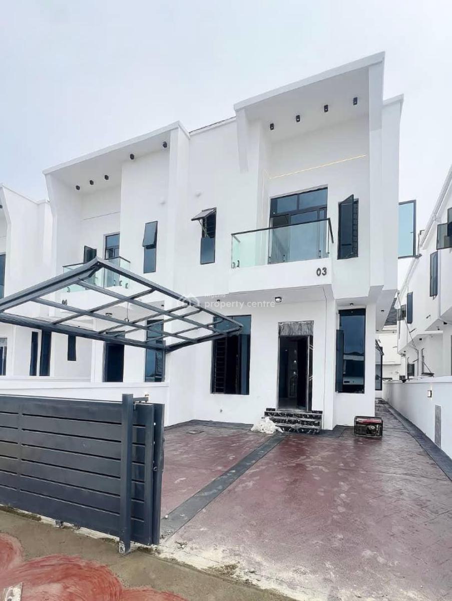 Luxury 4 Bedroom Duplex with Bq, Orchid Road, Lekki, Lagos, Semi-detached Duplex for Sale
